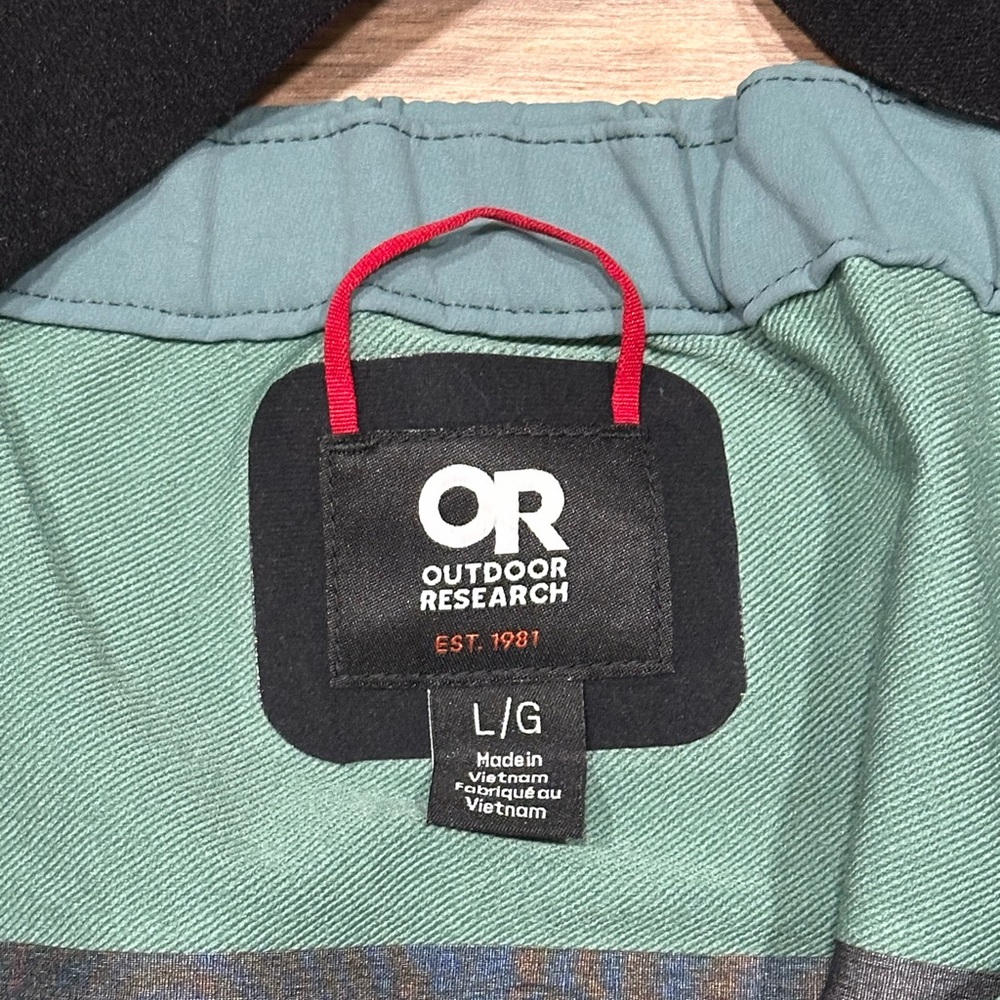NEW Outdoor Research Skytour Ascent Shell Bibs in Neptune Teal Size Large - Picture 7 of 14